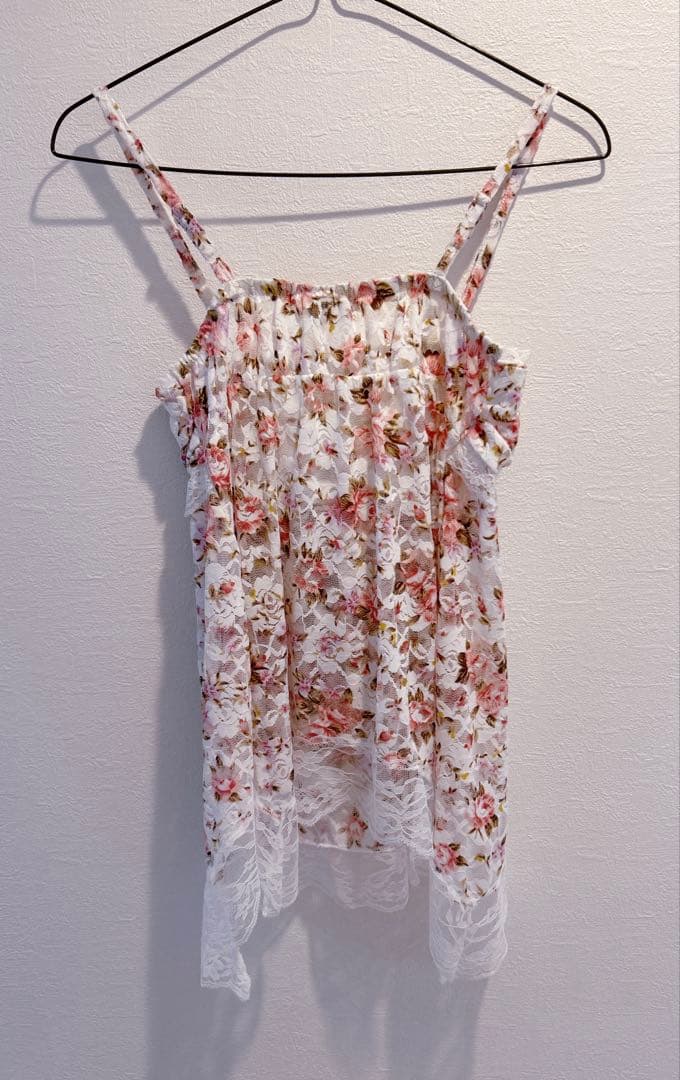 ♡LIZLISA♡リズリサ♡花柄キャミソール♡姫系♡ロリータ♡y2k♡平成ギャル