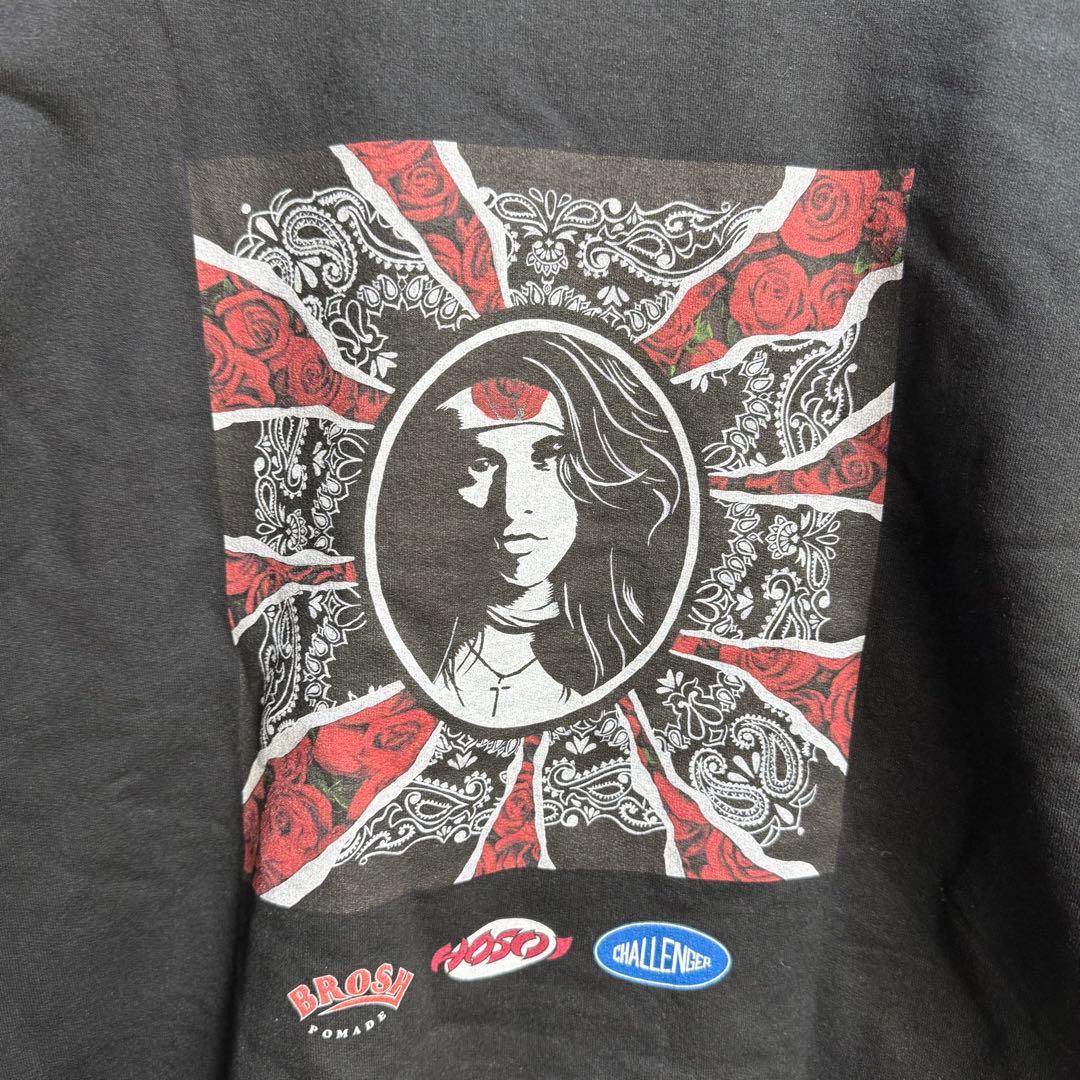 トップス 990 CHALLENGER x HOSOI x BROSH Crewneck