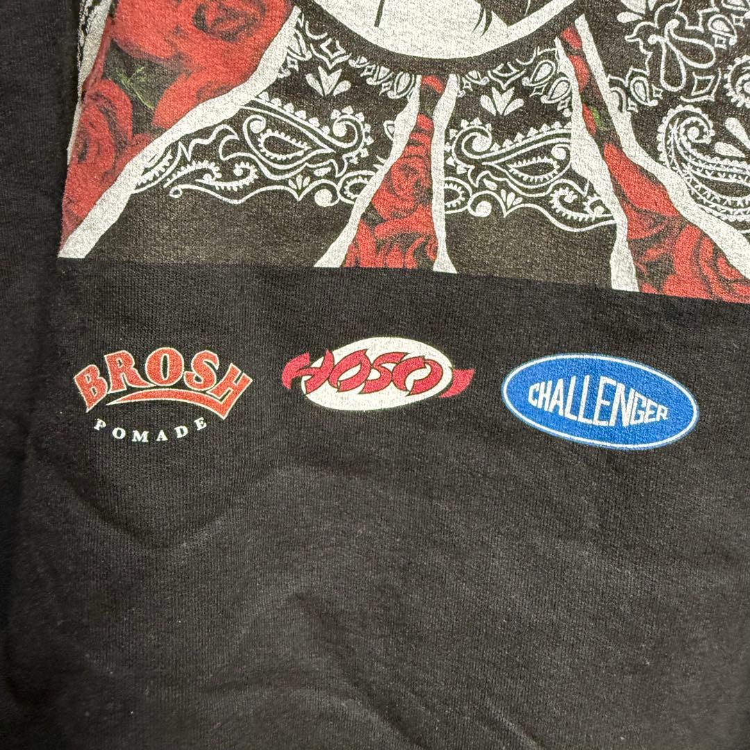 トップス 990 CHALLENGER x HOSOI x BROSH Crewneck