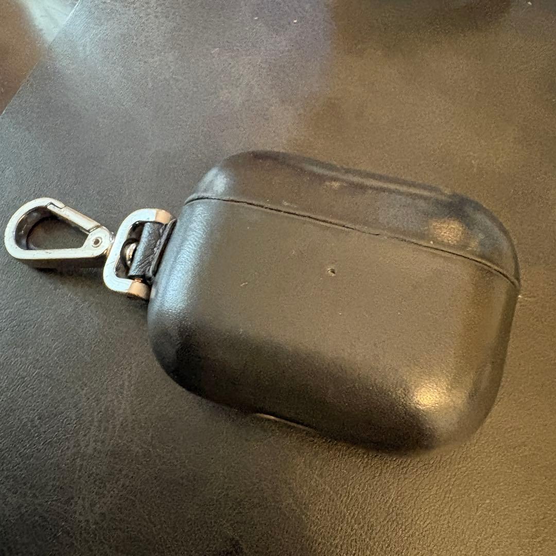 【総額6万】AirPods Pro2 本体+belkin充電器+レザーケース付き