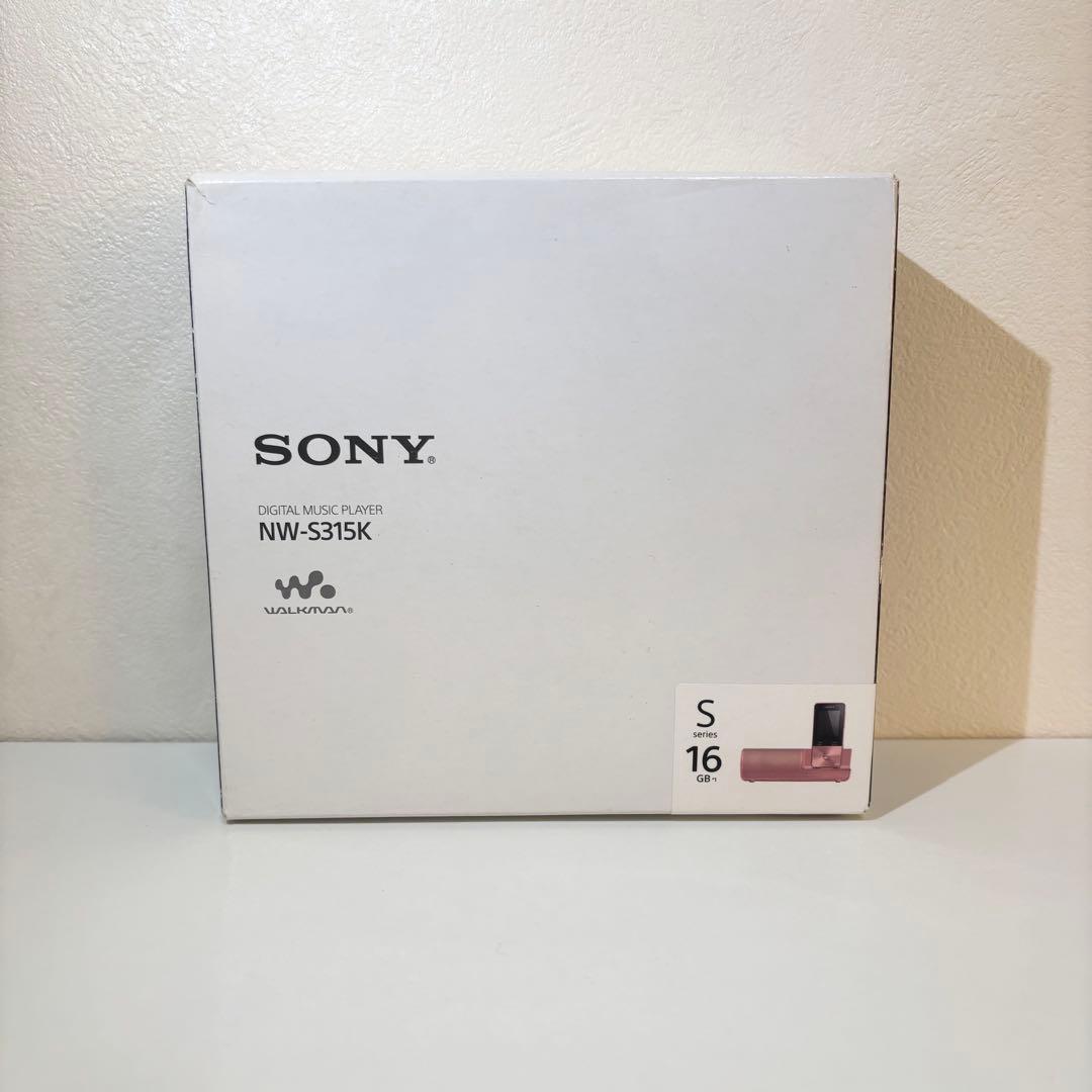 SONY NW-S315K ウォークマン　デジタルオーディオプレーヤー ピンク