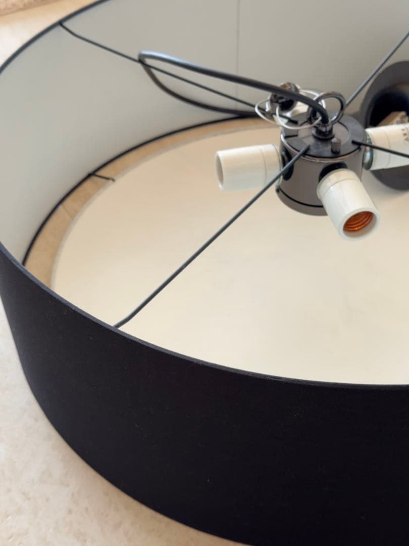 IDEE ORBコットンシェード天井照明 吊り下げ式LED対応