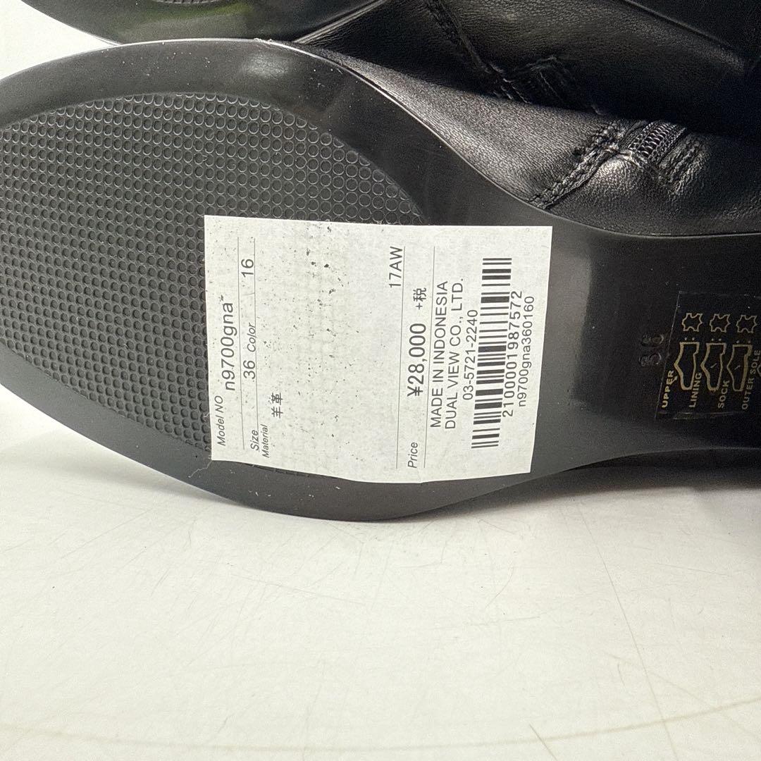 BRUNO PREMI ブルーノプレミ ミドルブーツ 本革 レザー サイドジップ