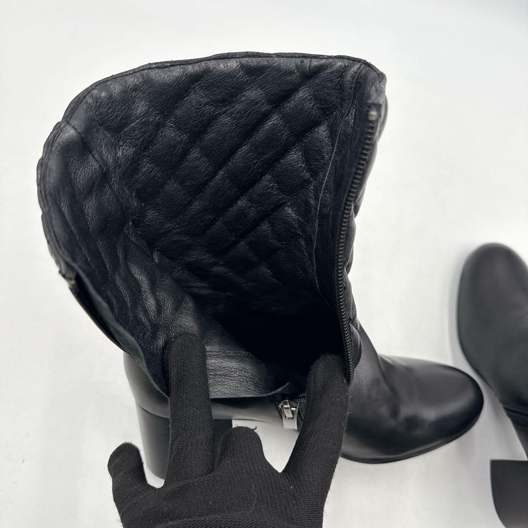 BRUNO PREMI ブルーノプレミ ミドルブーツ 本革 レザー サイドジップ