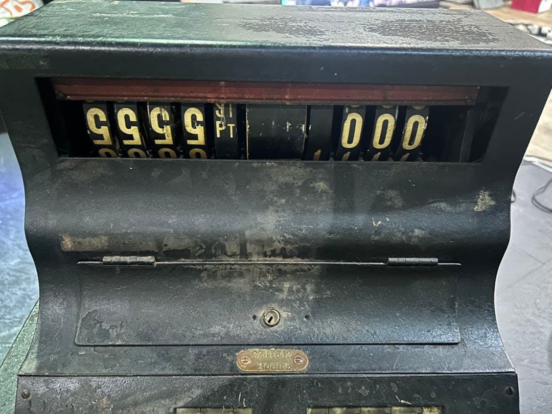 【期間限定値下げ】アンティークレジスター　アメリカガソリンスタンド