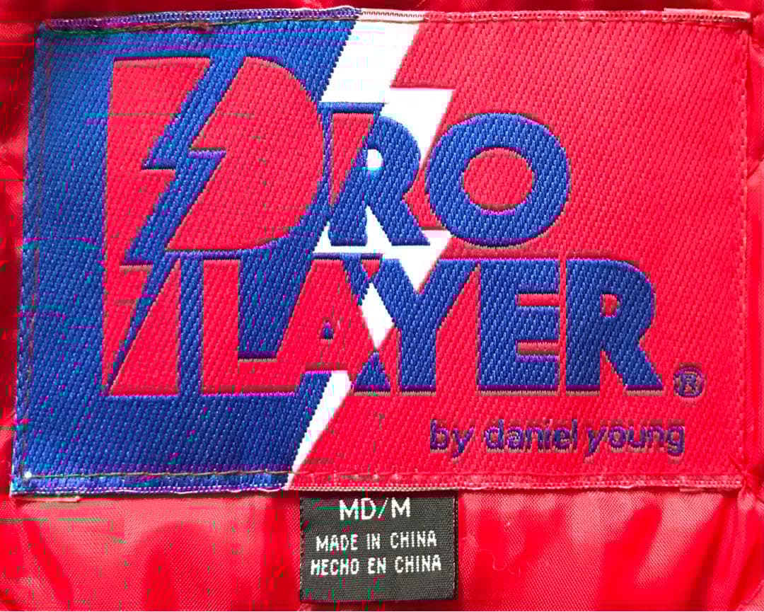 最高のデザイン 90's PRO PLAYER RANGERS レザースタジャン
