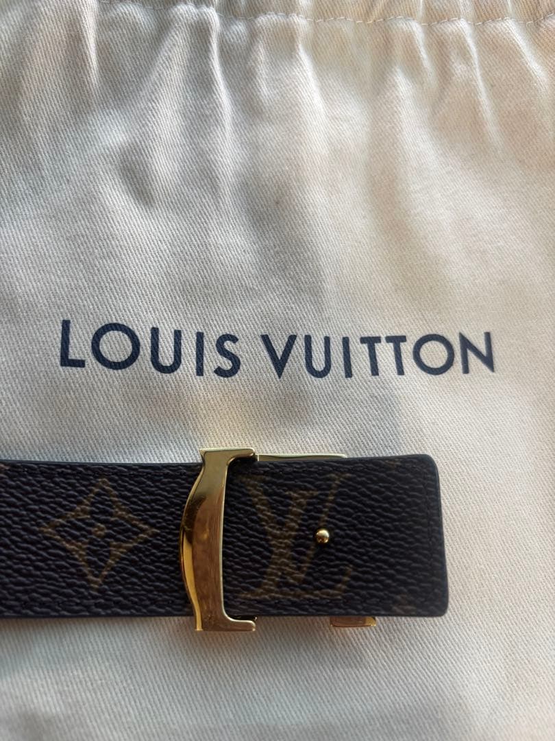 サンチュール・イニシャル モノグラム リバーシブル