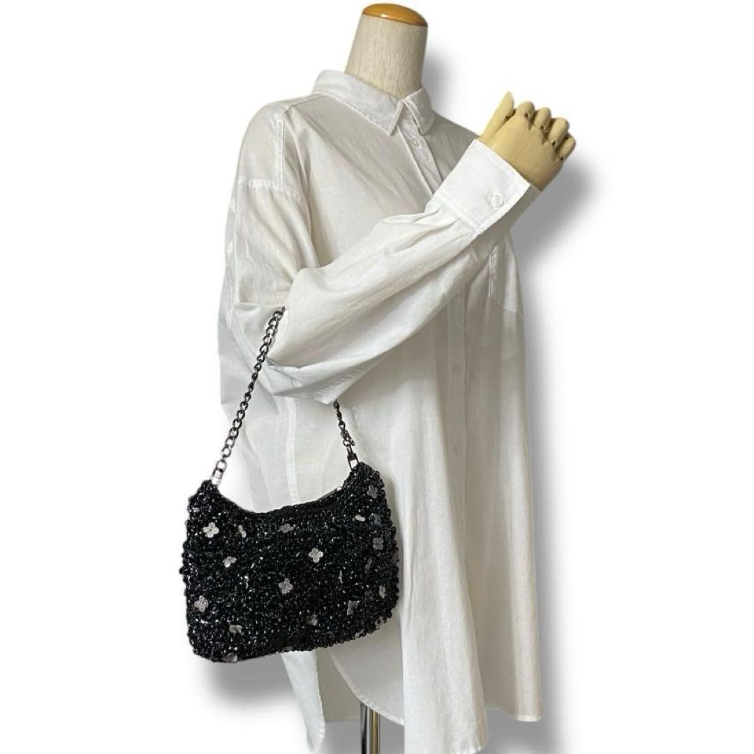 美品 ANTEPRIMA ショルダーバッグ フィオリトゥーラ ワイヤー フラワー