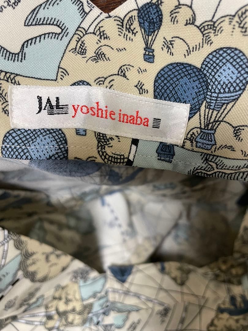 超絶レア！JAL エプロン　INABA YOSHIE