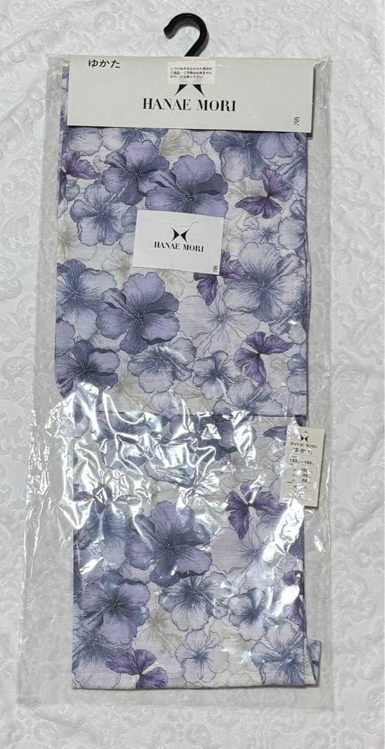 【新品・未使用】HANAE MORI レディース 浴衣 単品 仕立て上がり