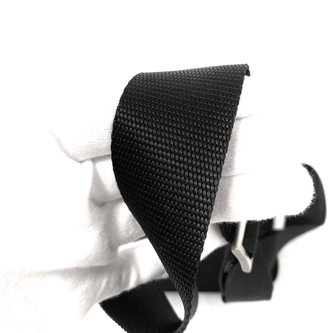 良品　プラダ　PRADA ショルダーバッグ　ナイロン　黒　ブラック　トートバッグ