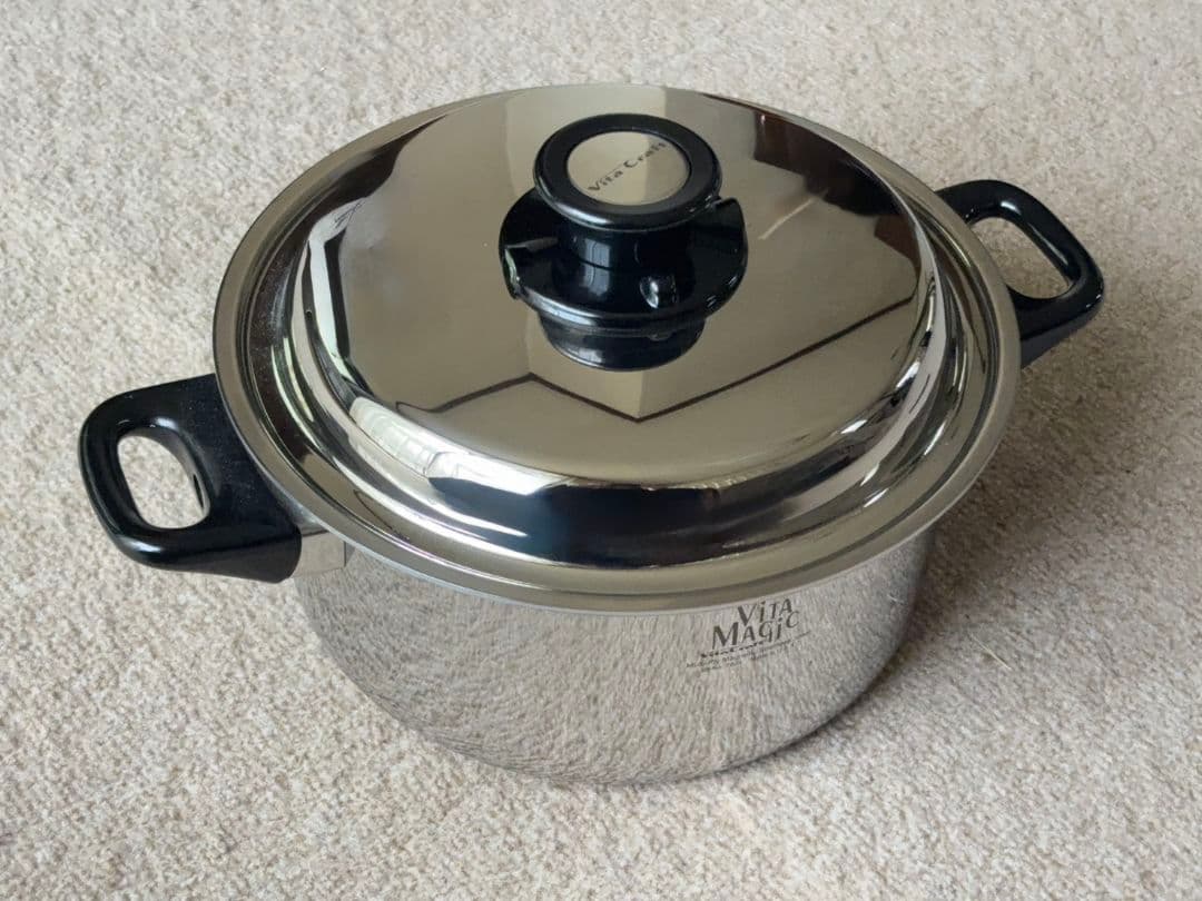 【美品】ビタクラフト　ビタマジック 両手鍋3.5L