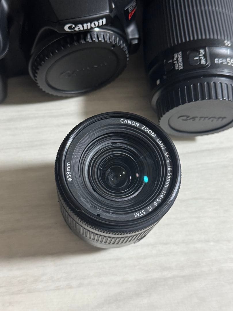 【Canon】デジタル一眼レフカメラ EOSKiss X10 ダブルレンズ