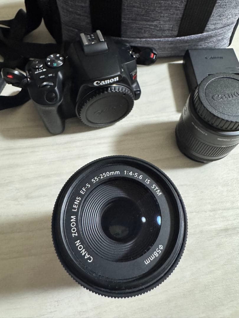 【Canon】デジタル一眼レフカメラ EOSKiss X10 ダブルレンズ