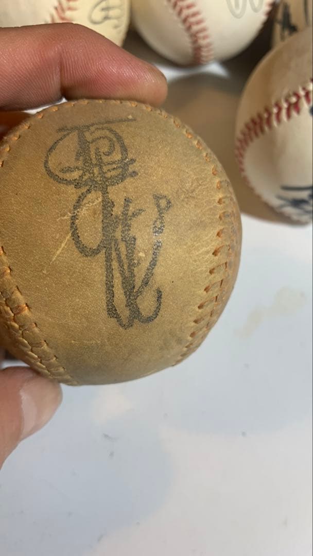 読売ジャイアンツ 直筆サインボール 5個セット