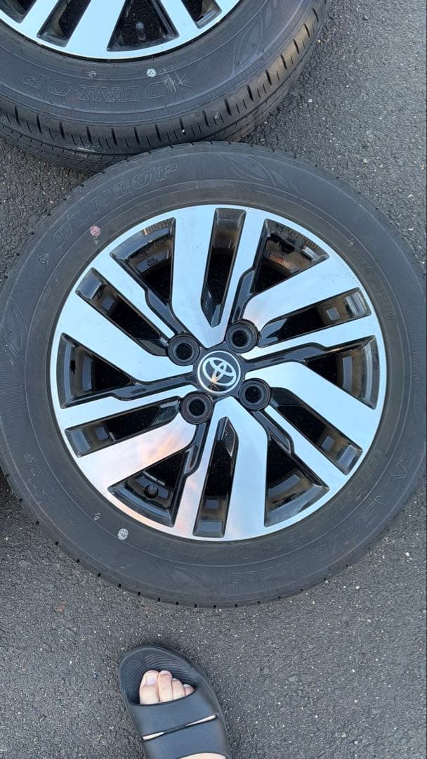 ルーミー　純正ホイール　14インチ　夏タイヤバリ溝　165 65 14