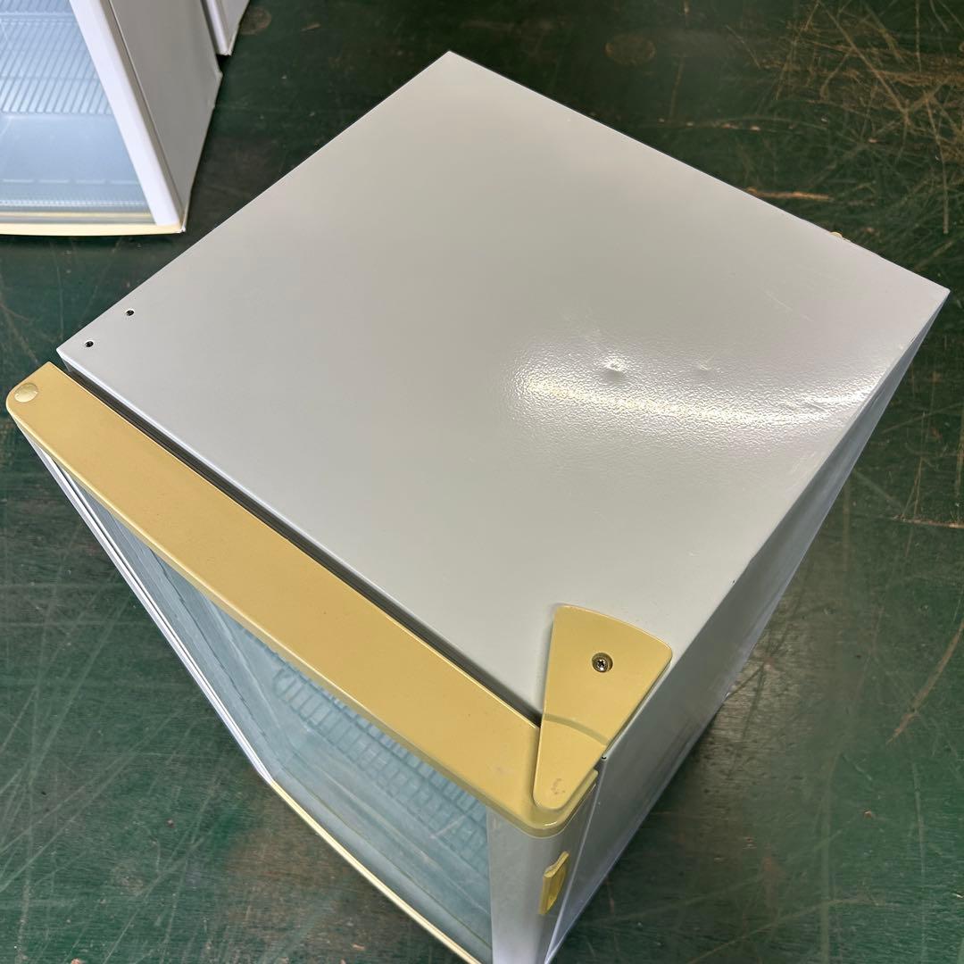 131業務用 冷蔵ショーケース オフィスコンビニ XW-105 左右開き 小型