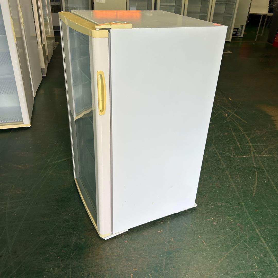 131業務用 冷蔵ショーケース オフィスコンビニ XW-105 左右開き 小型