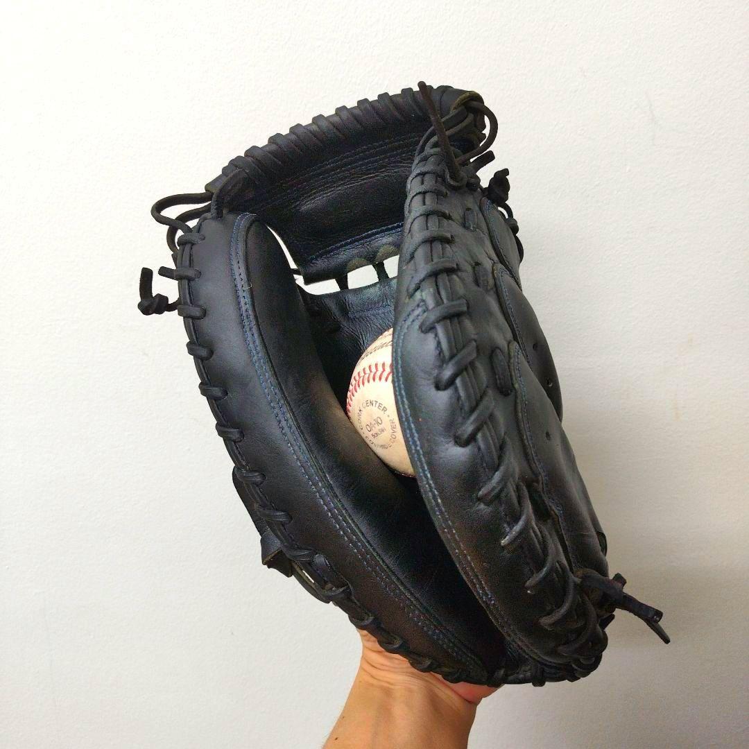 669 ミズノプロ 炭谷モデル 型抜群 即戦力 美品 硬式 キャッチャーミット