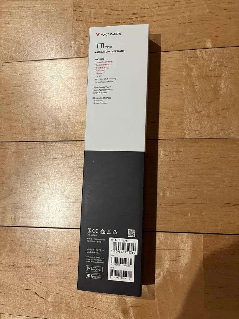 VOICE CADDIE T11 PRO プレミアムGPSゴルフウォッチ