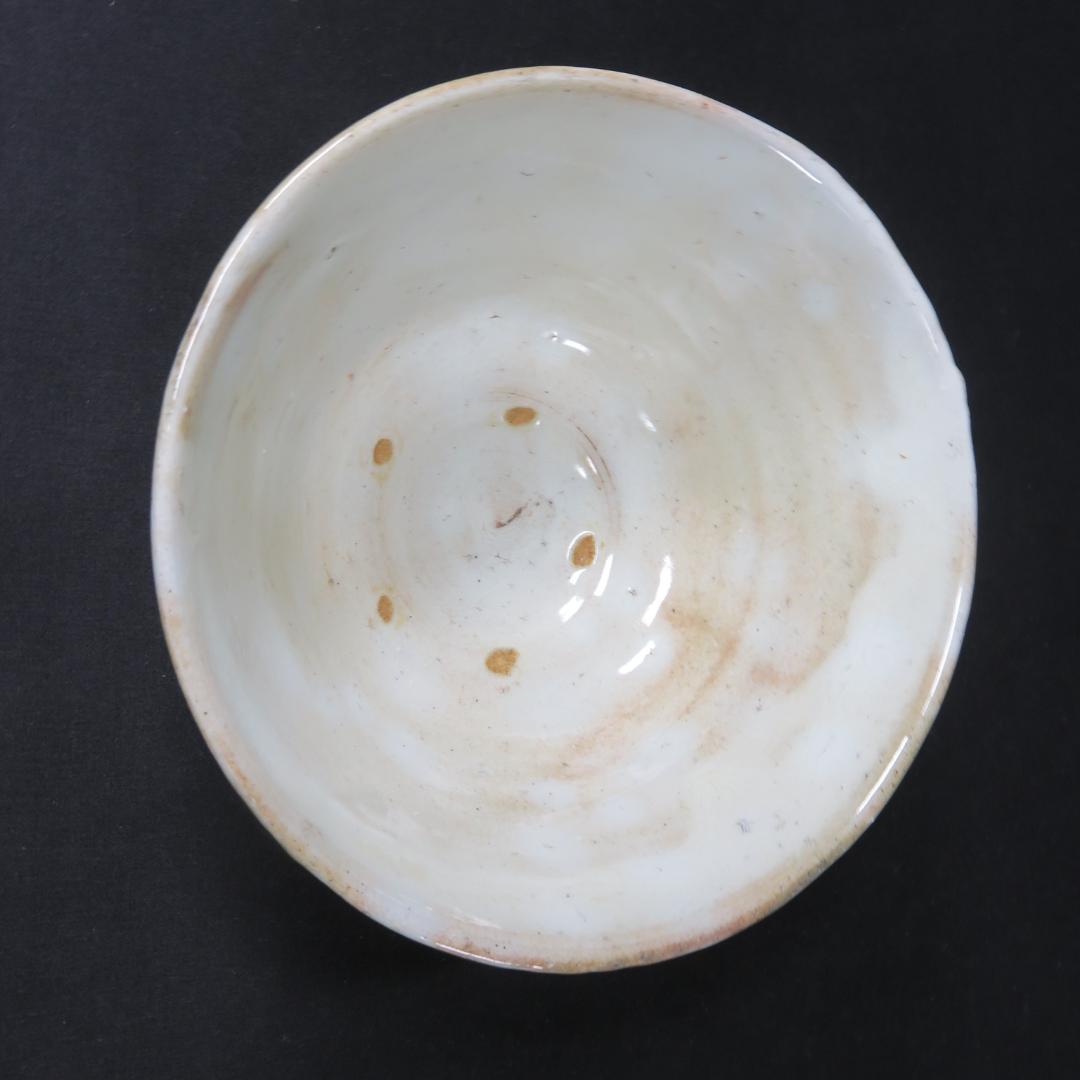 茶碗 粉引 山上憲一 木箱 共箱 抹茶碗 茶器 茶道具 茶の湯