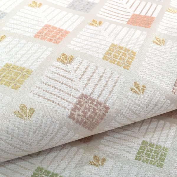 fu-1620 吉永小百合 CM着用 モデル 高級袋帯 全通 唐織 仕立て上がり