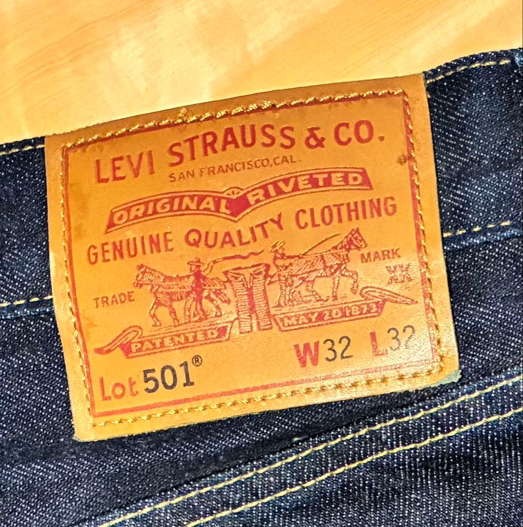 Levi’s 501 ワンウォッシュ 赤タブ W32
