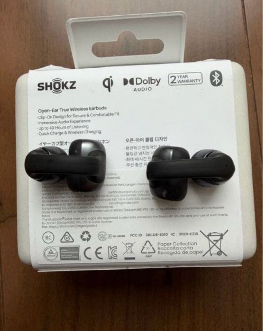 【中古】2025年5月購入SHOKZ OPEN DOTS ONE ※訳あり