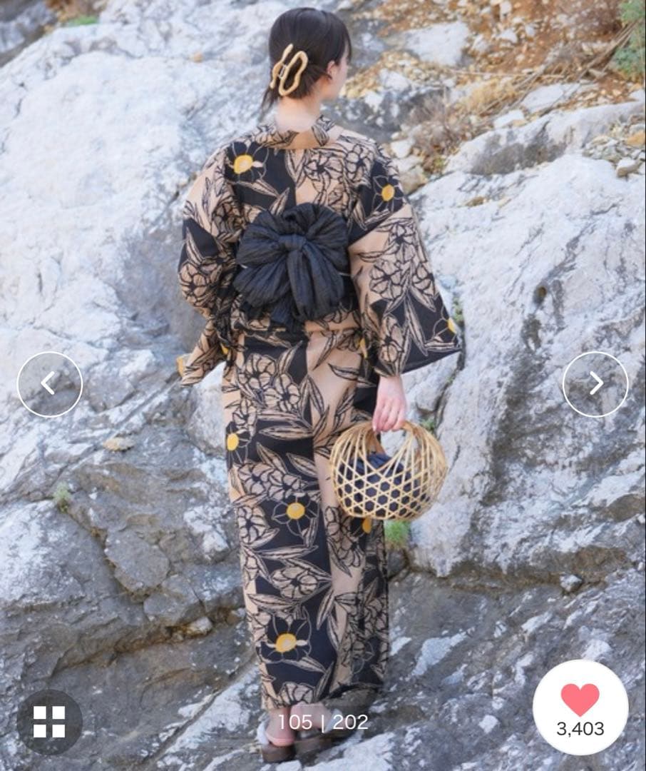 utatane 選べる浴衣3点セット オリジナルデザイン 国内染色