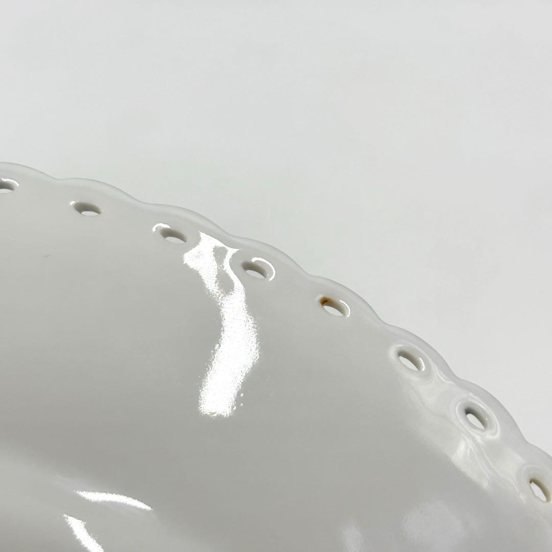 ロイヤルコペンハーゲン ブルーフルーテッド フルレース プレート 19.5cm