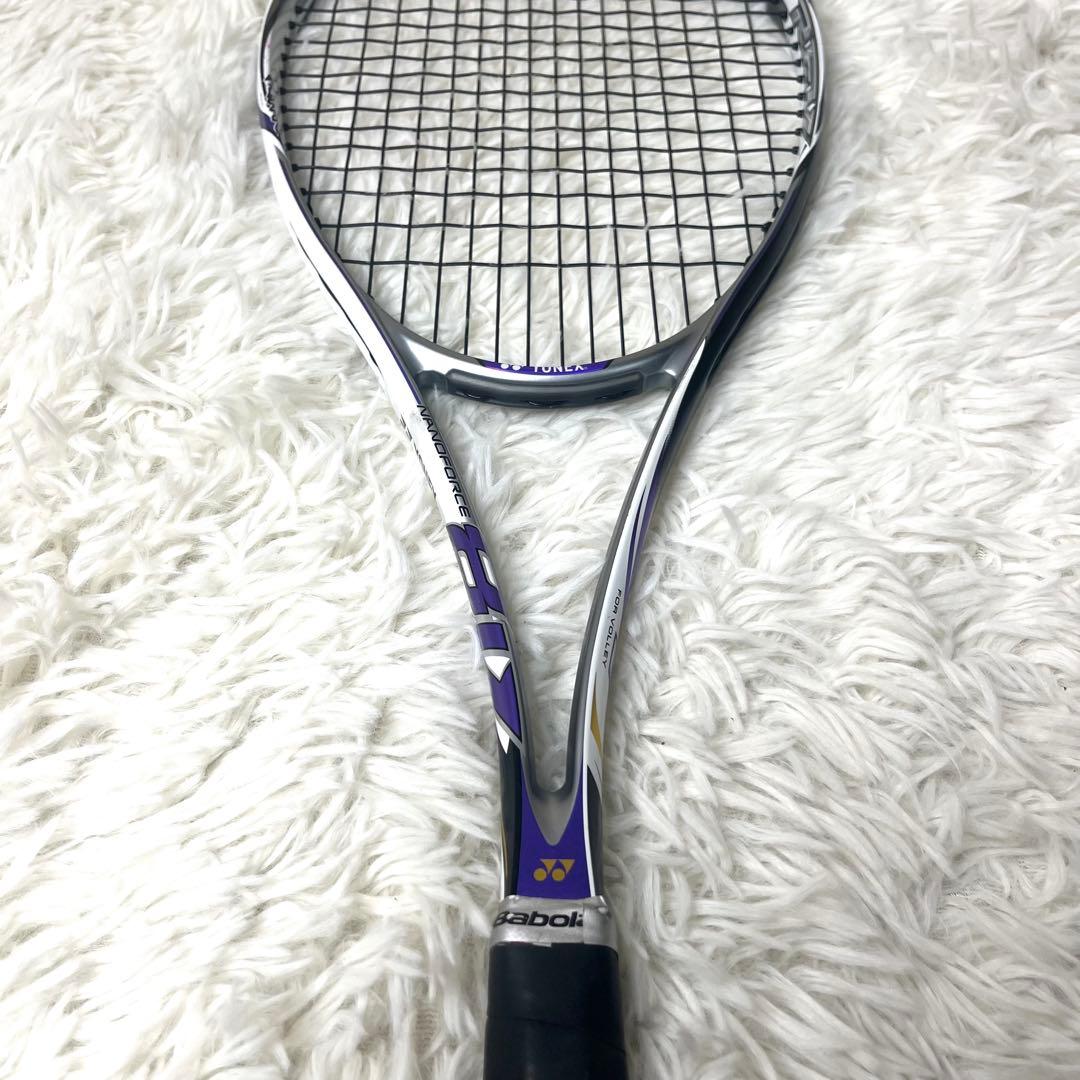 【美品】 ヨネックス ナノフォース8v REV UL1 ソフトテニスラケット