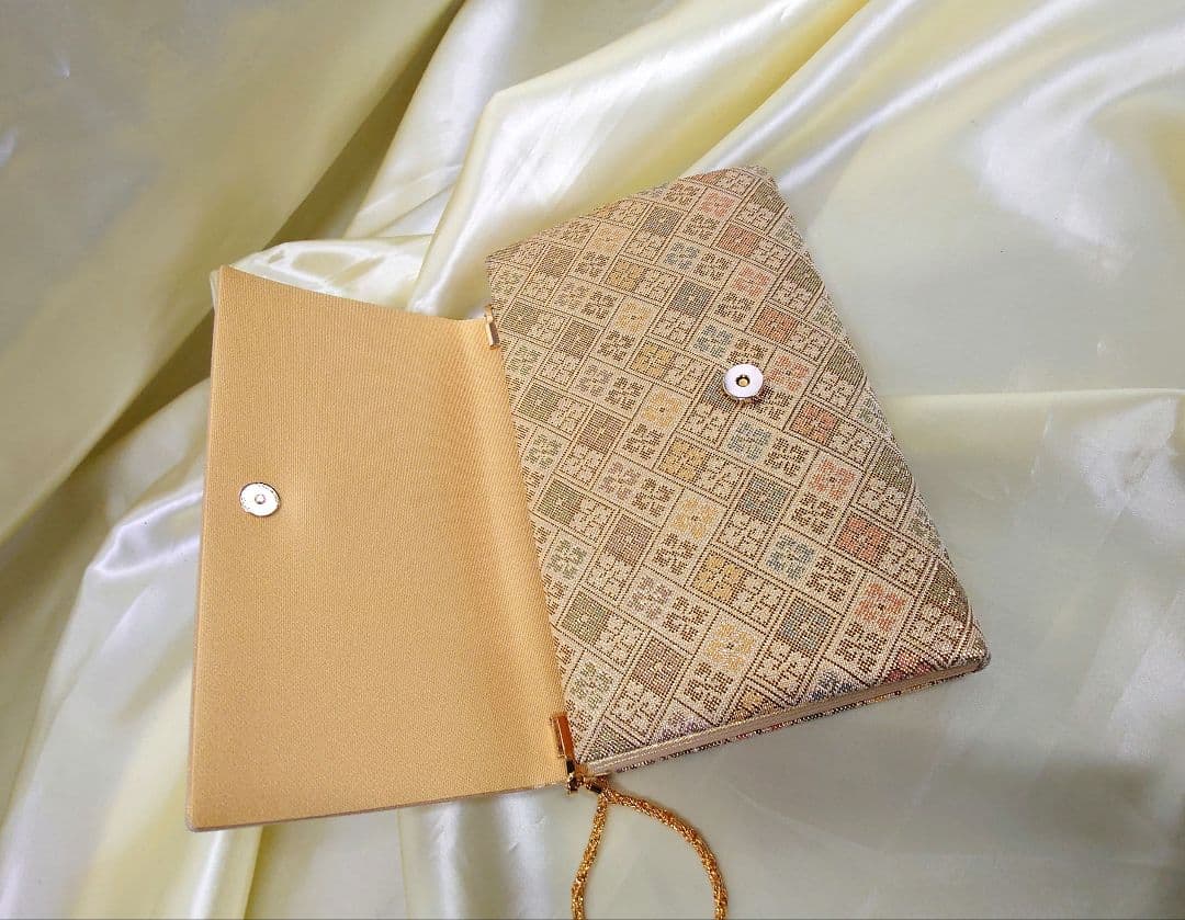 MIKIMOTO　ミキモト　西陣？和光？　和装バッグ　クラッチ