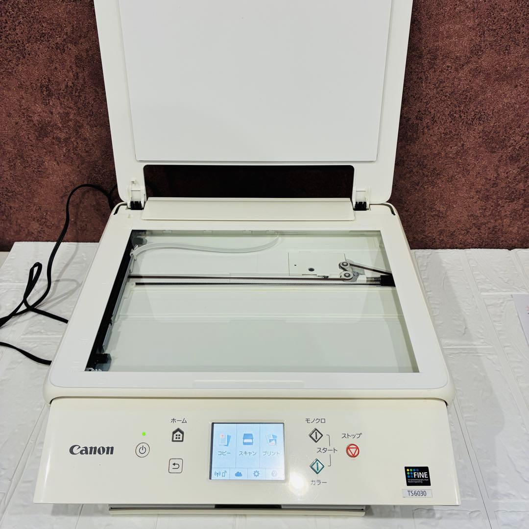 Canon PIXUS TS6030 キヤノン　使用枚数少　インク激安