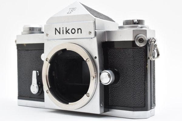 ニコン Nikon F アイレベル シルバー ボディ 《動作良好》 ＃3128