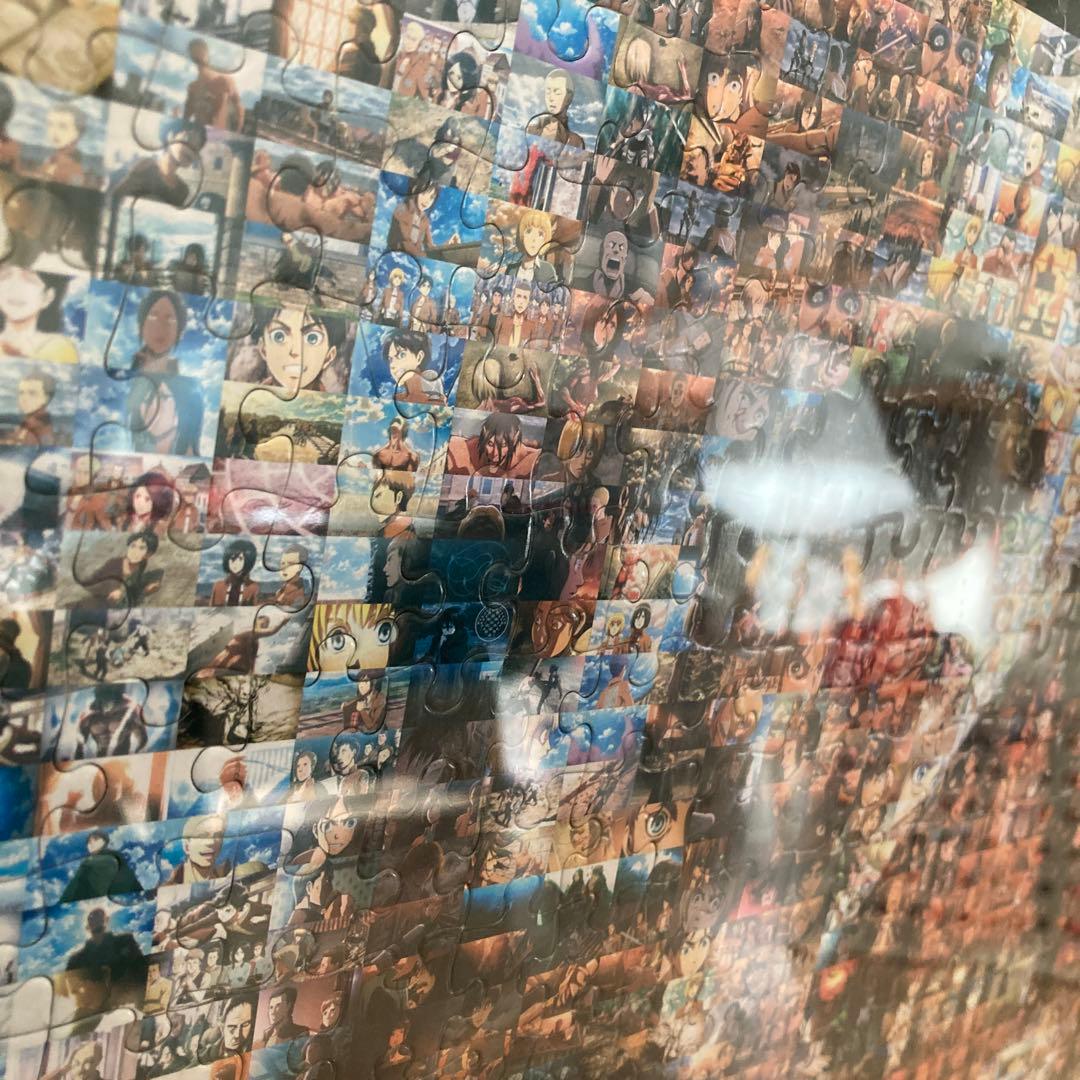 進撃の巨人ジグソーパズル完成フレーム