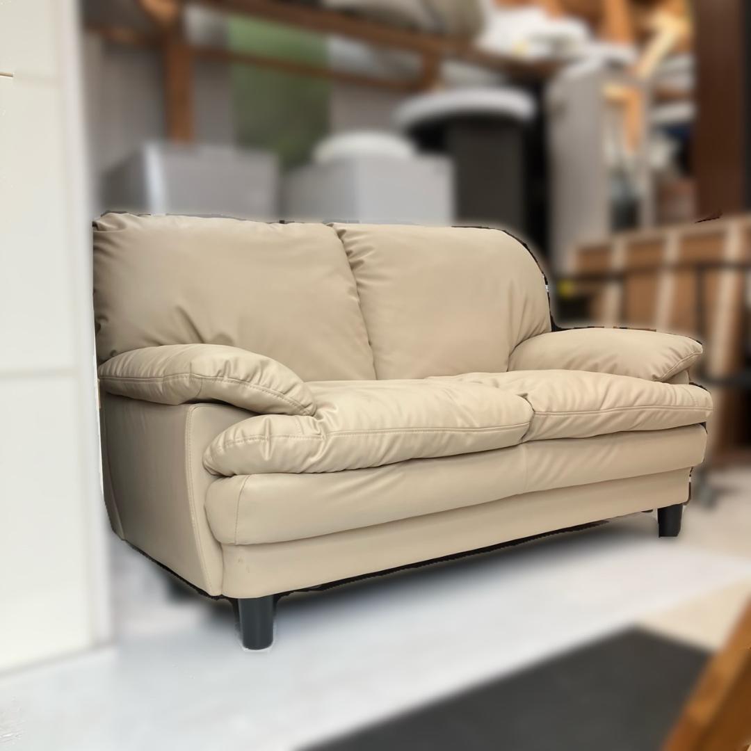 【福岡市 近郊限定】NITORI Nシールド 2人掛けソファ ブラウン 配送無料