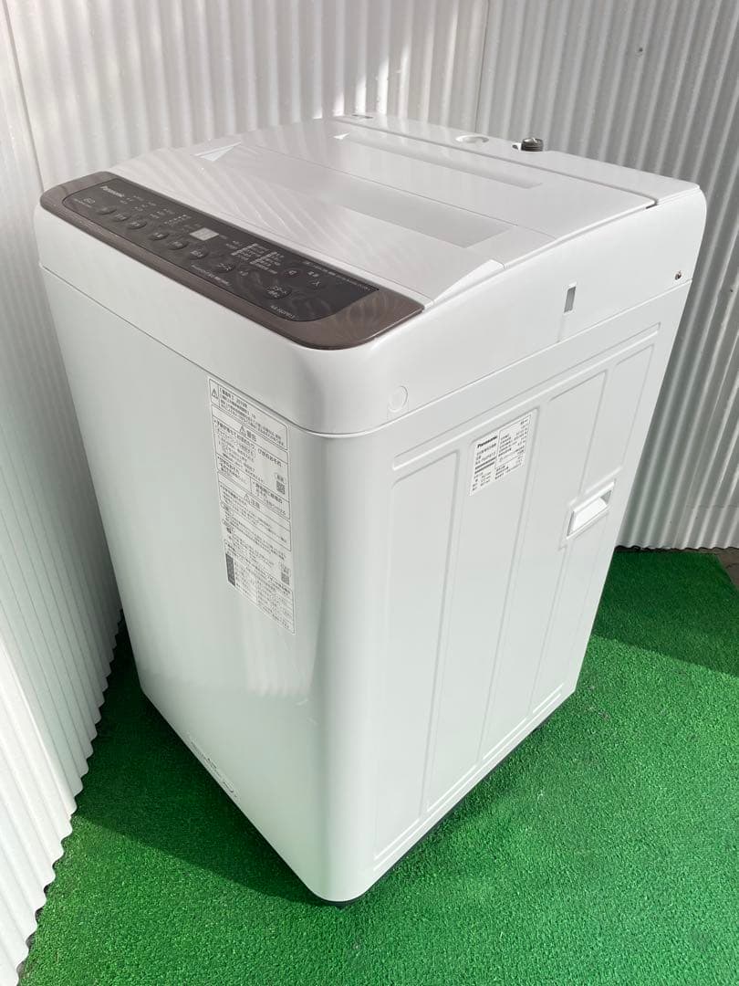 974パナソニック Fシリーズ ブラウン 6kg洗濯機 槽カビ予防 風乾燥機能付