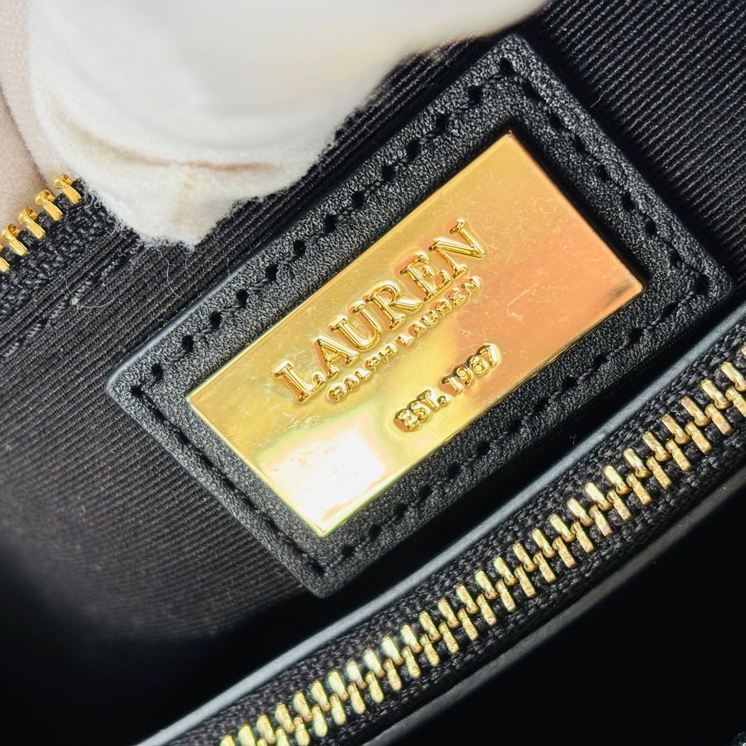 Lauren Ralph Lauren Mary サッチェルバッグ M 2way