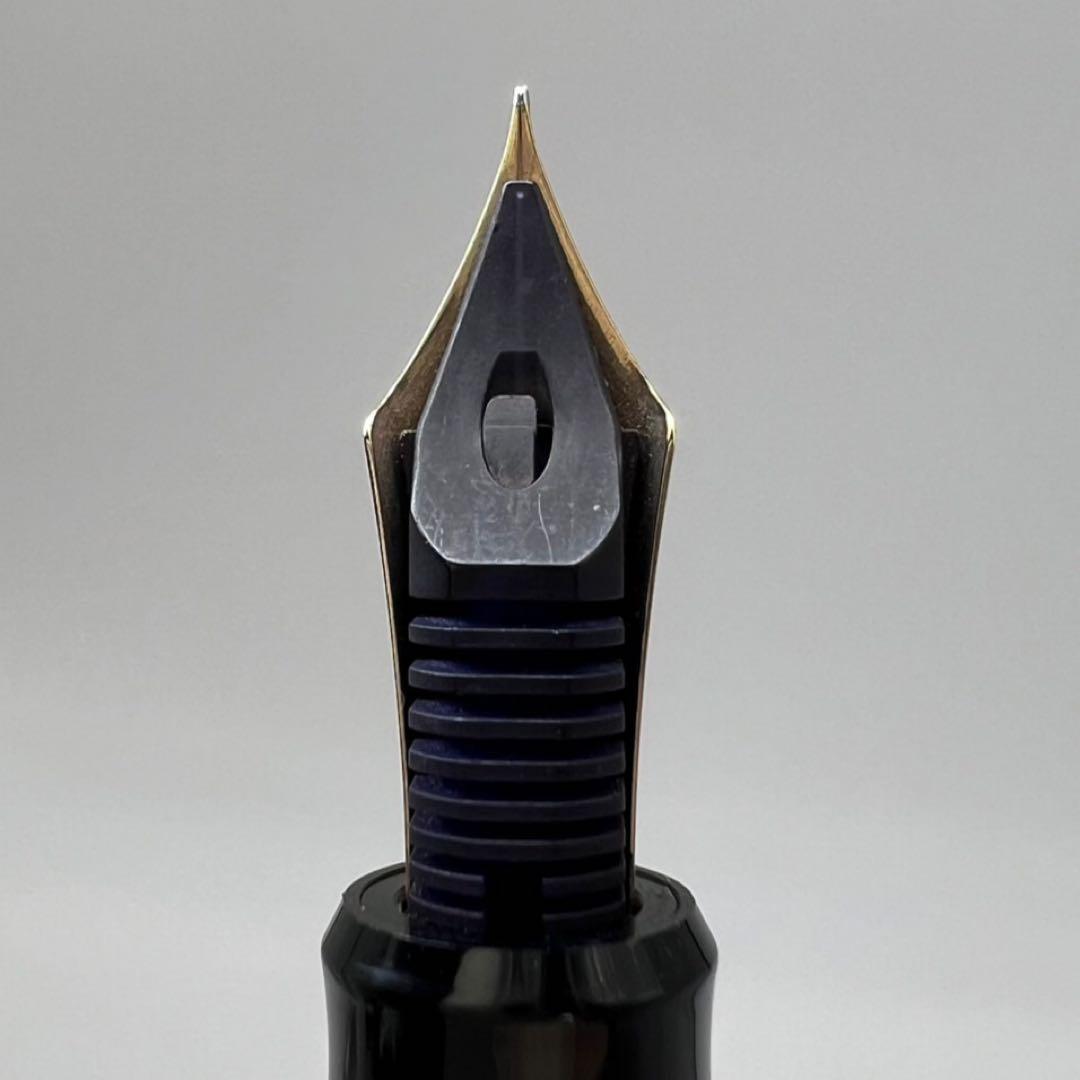 パイロット 万年筆 カスタム743 ブラック 14K F字 動作未確認 3