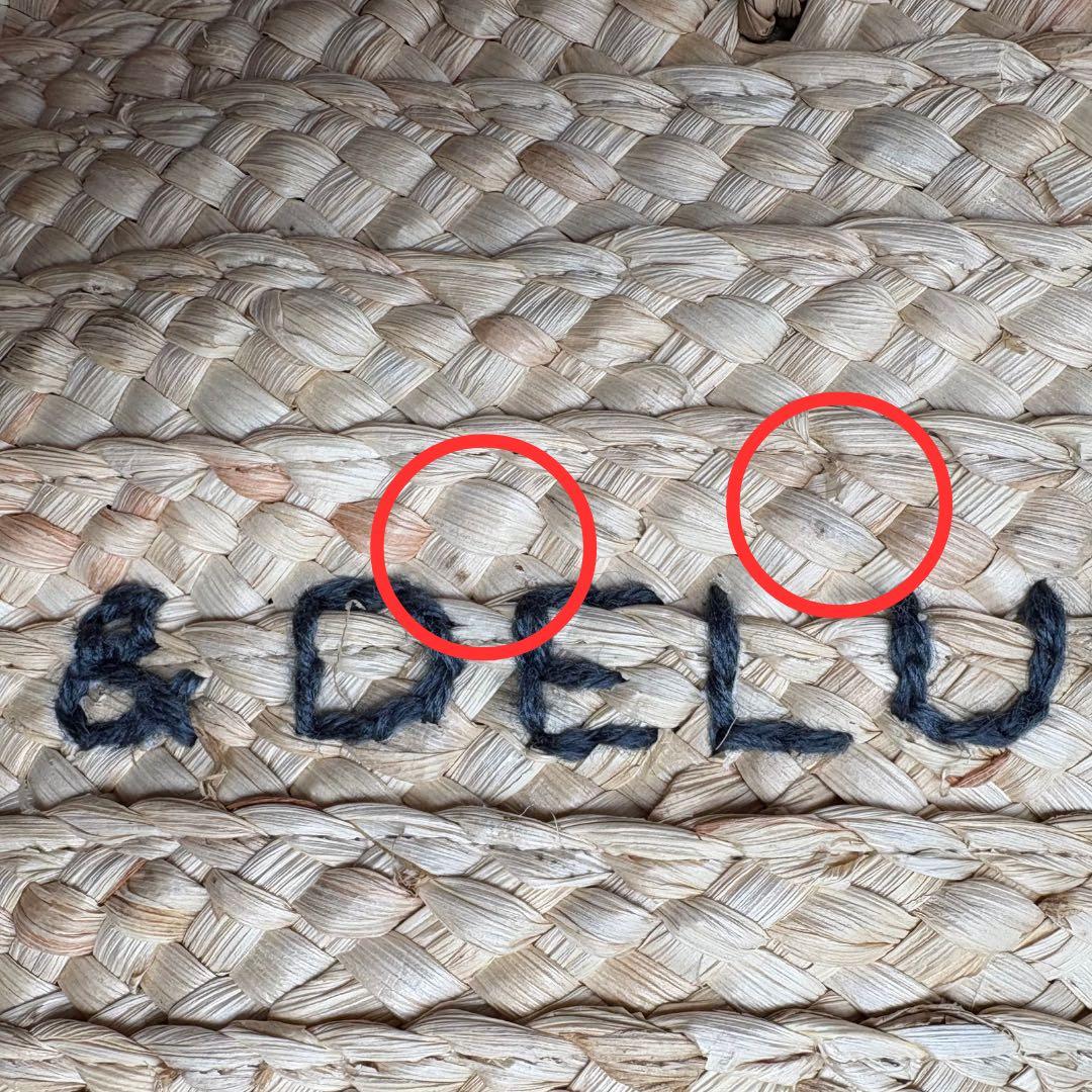 DEAN&DELUCA‪ ‪✕‬ BEAMS COUTURE カゴバッグ 大