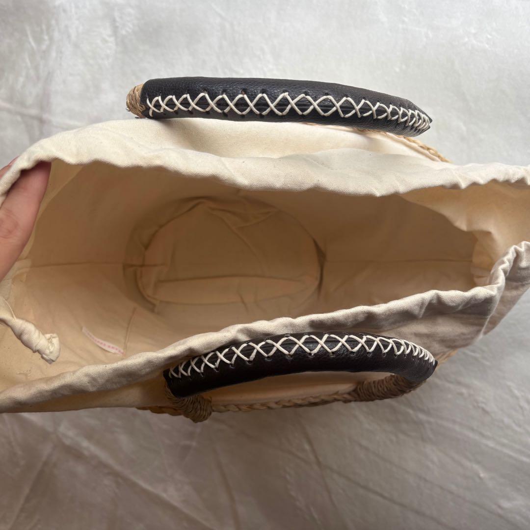 DEAN&DELUCA‪ ‪✕‬ BEAMS COUTURE カゴバッグ 大