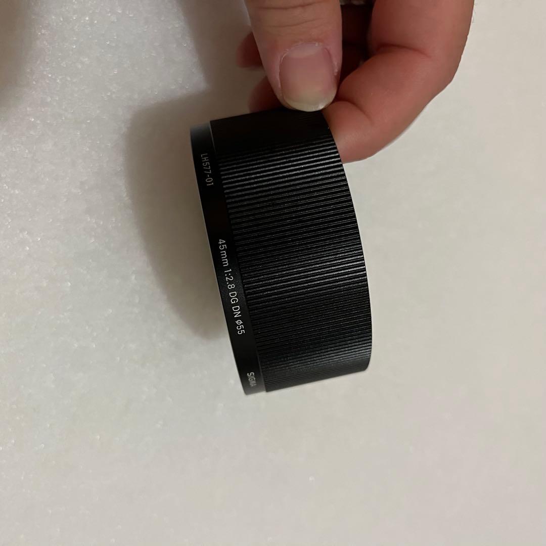 SIGMA fp 45mm F2.8 DG DN KIT フィルター付き