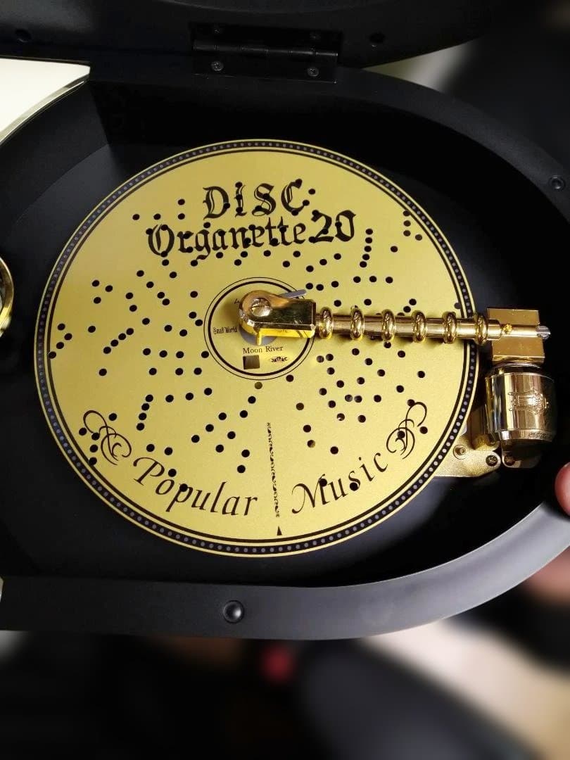 Disc Organette 20 音楽再生時計