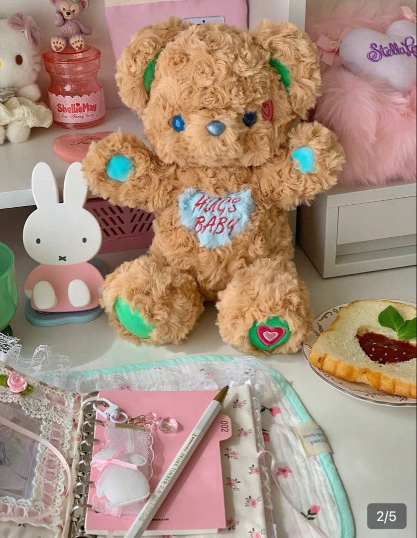 童心 DOUSIN テディベア　くま 完売品 ぬいぐるみ