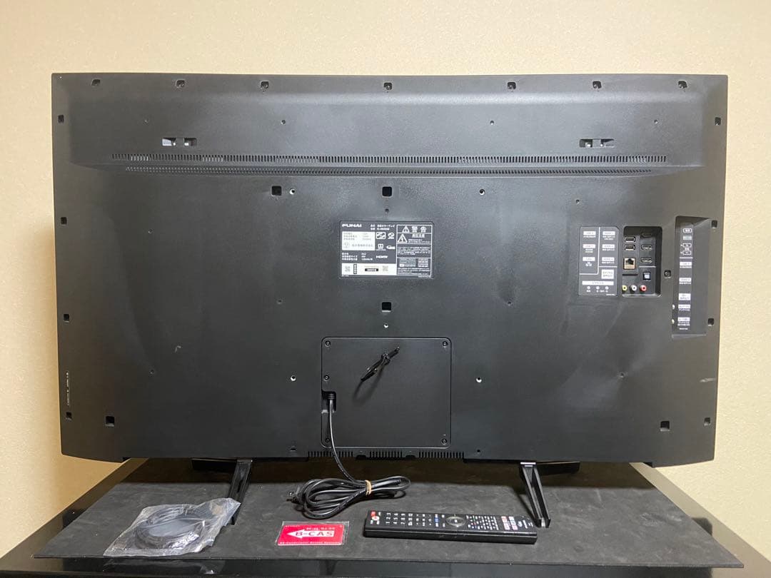 【今だけ優待価格】FUNAI 49V型4K｜近郊8000円引＆無料配送