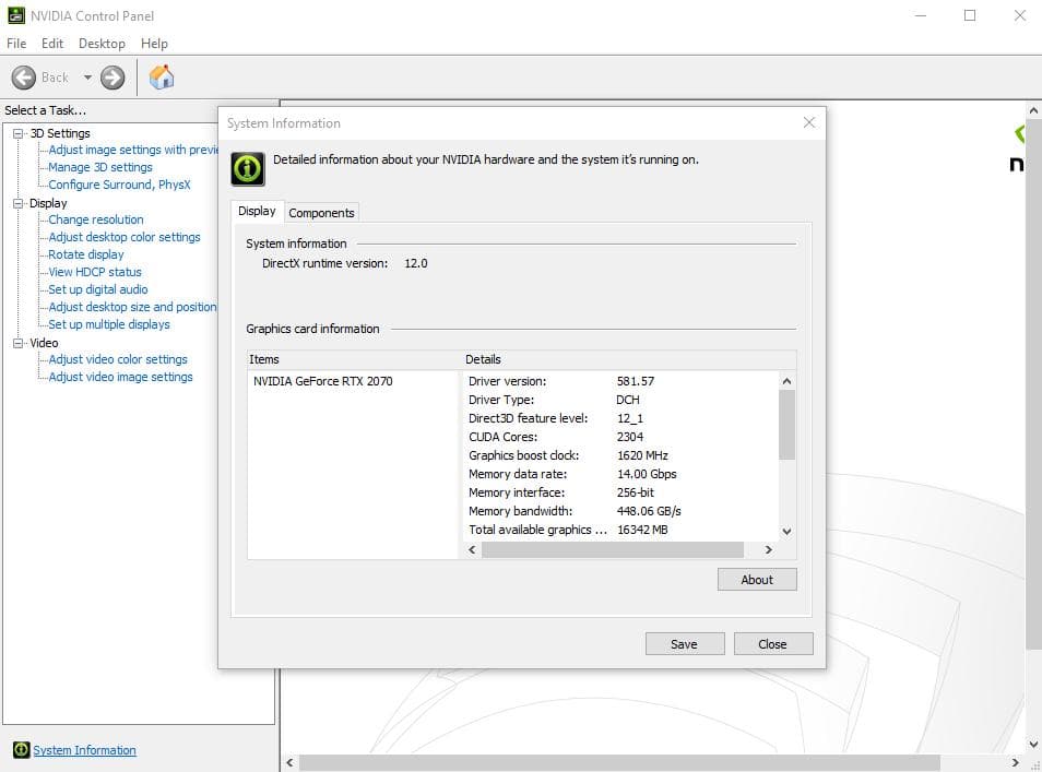NVIDIA GeForce RTX2070グラフィックボード