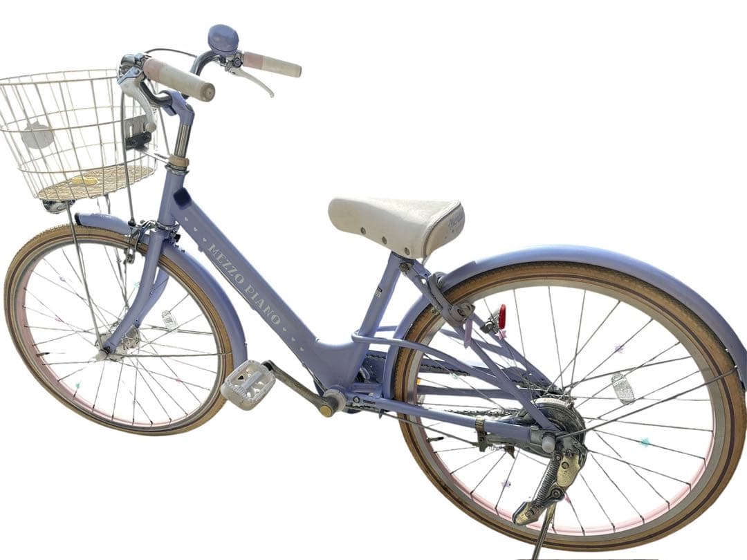 【引取り希望】子供用自転車パープル Mezzo Pianoメゾピアノ20インチ