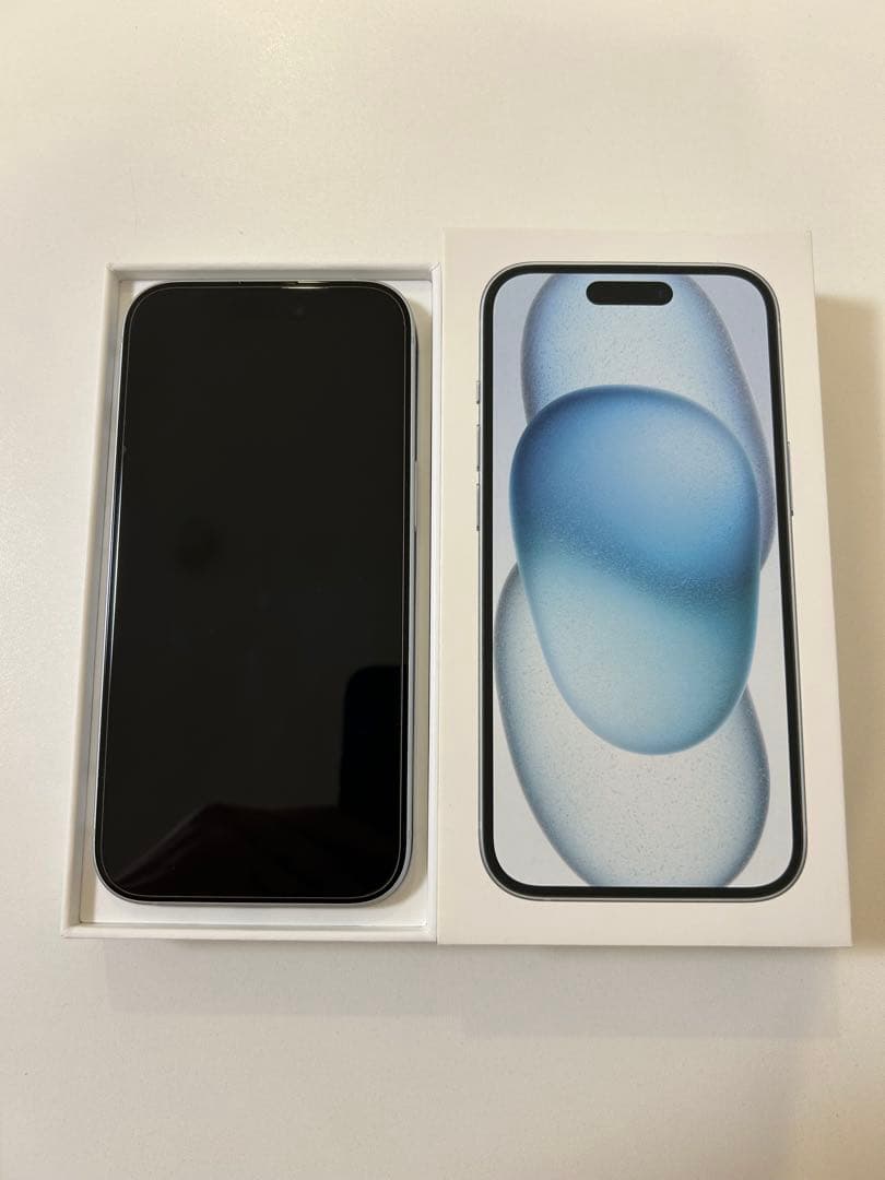 【あや】Apple iPhone 15 ブルー 256GB SIMフリー
