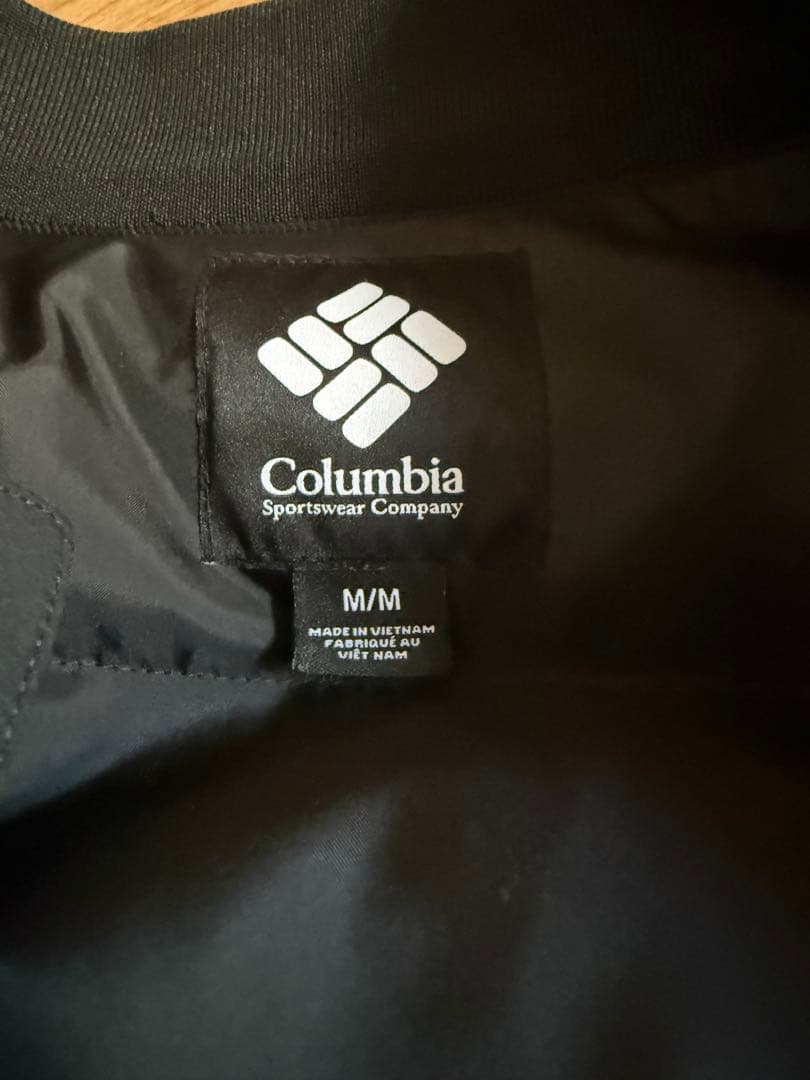 コロンビア　ダウンジャケット　Colombiaブラックレーベル