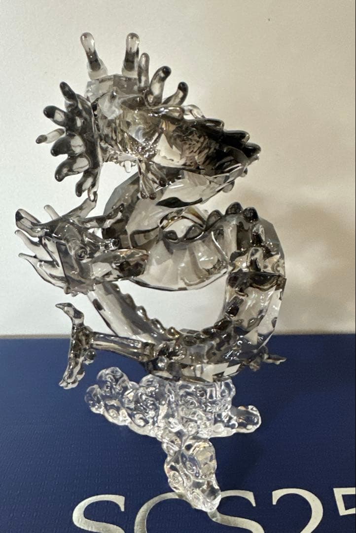 【SWAROVSKI】美品！スワロフスキー　ドラゴン　SCS25